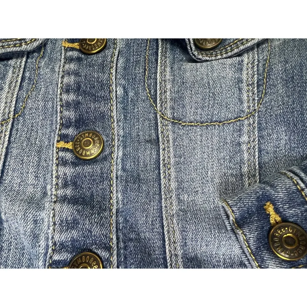 Gymboree Denim‎ Jean Jacket Toddler 18-24 Months Classic Blue